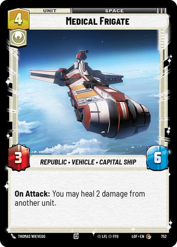 Medical Frigate (752) (Foil) (752) [Legends of the Force]