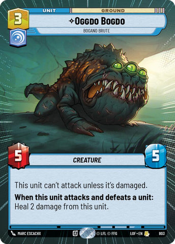 Oggdo Bogdo - Bogano Brute (803) (Hyperspace Foil) (803) [Legends of the Force]