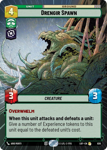 Drengir Spawn (826) (Hyperspace Foil) (826) [Legends of the Force]