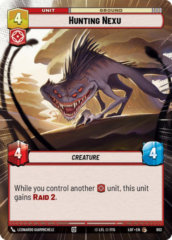 Hunting Nexu (902) (Hyperspace Foil) (902) [Legends of the Force]
