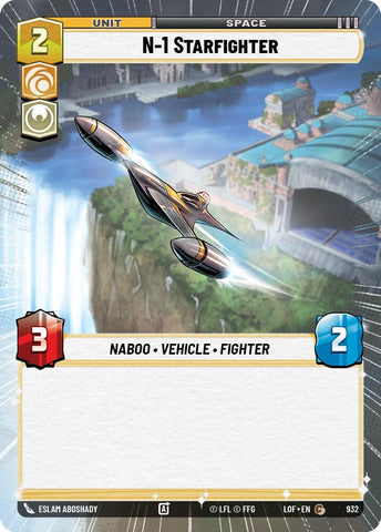 N-1 Starfighter (932) (Hyperspace Foil) (932) [Legends of the Force]