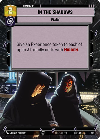 In the Shadows (981) (Hyperspace Foil) (981) [Legends of the Force]