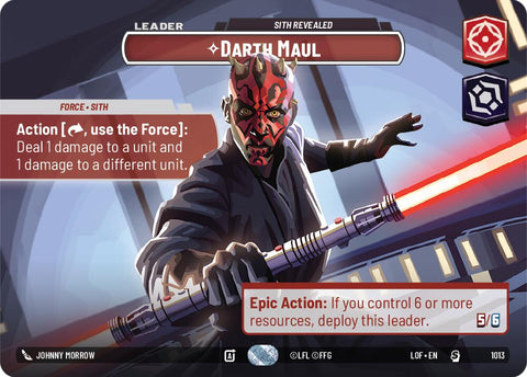 Darth Maul - Sith Revealed (1013) (Showcase) (1013) [Legends of the Force]