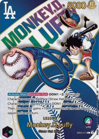 Monkey.D.Luffy (Dodgers x ONE PIECE) [One Piece Promotion Cards]