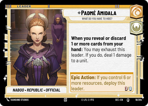 Padme Amidala (16/264) - What Do You Have to Hide? (16/264) [Secrets of Power]
