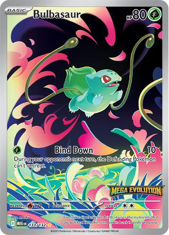 Bulbasaur (133/132) (Mega Evolution) [Mega Evolution: Base Set]
