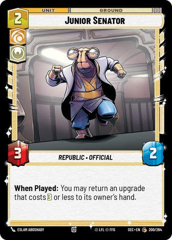 Junior Senator (200/264) (200/264) [Secrets of Power]