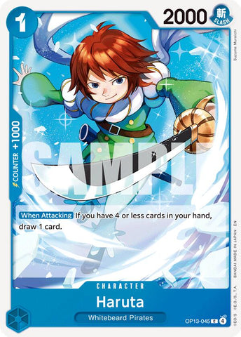 Haruta [Carrying On His Will]