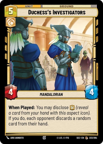 Duchess's Investigators (223/264) (223/264) [Secrets of Power]