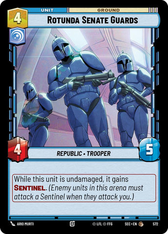 Rotunda Senate Guards (572) (Foil) (572) [Secrets of Power]