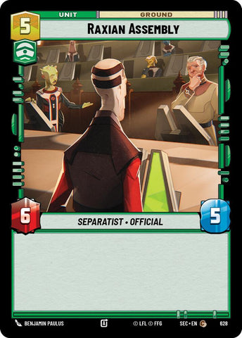 Raxian Assembly (628) (Foil) (628) [Secrets of Power]