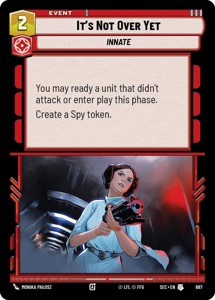 It's Not Over Yet (687) (Foil) (687) [Secrets of Power]