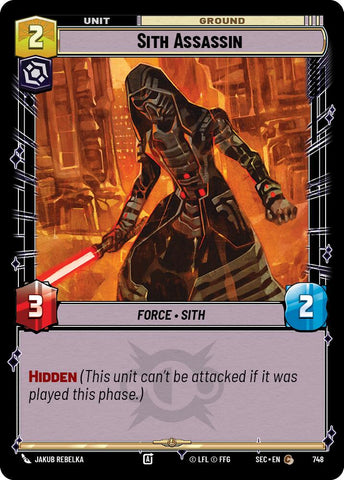 Sith Assassin (748) (Foil) (748) [Secrets of Power]
