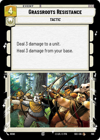 Grassroots Resistance (768) (Foil) (768) [Secrets of Power]