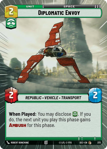 Diplomatic Envoy (373) (Hyperspace) (373) [Secrets of Power]
