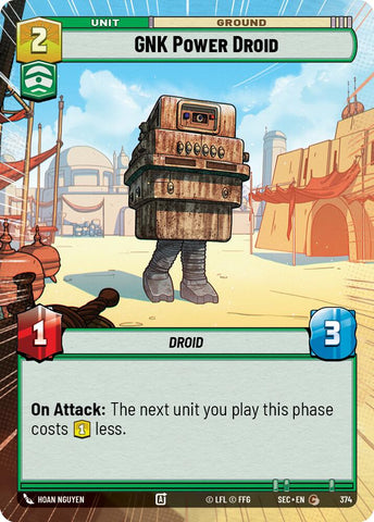 GNK Power Droid (374) (Hyperspace) (374) [Secrets of Power]
