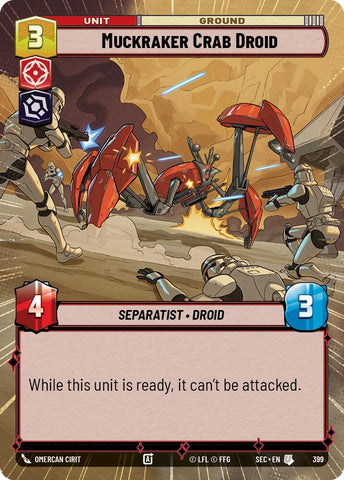 Muckraker Crab Droid (399) (Hyperspace) (399) [Secrets of Power]