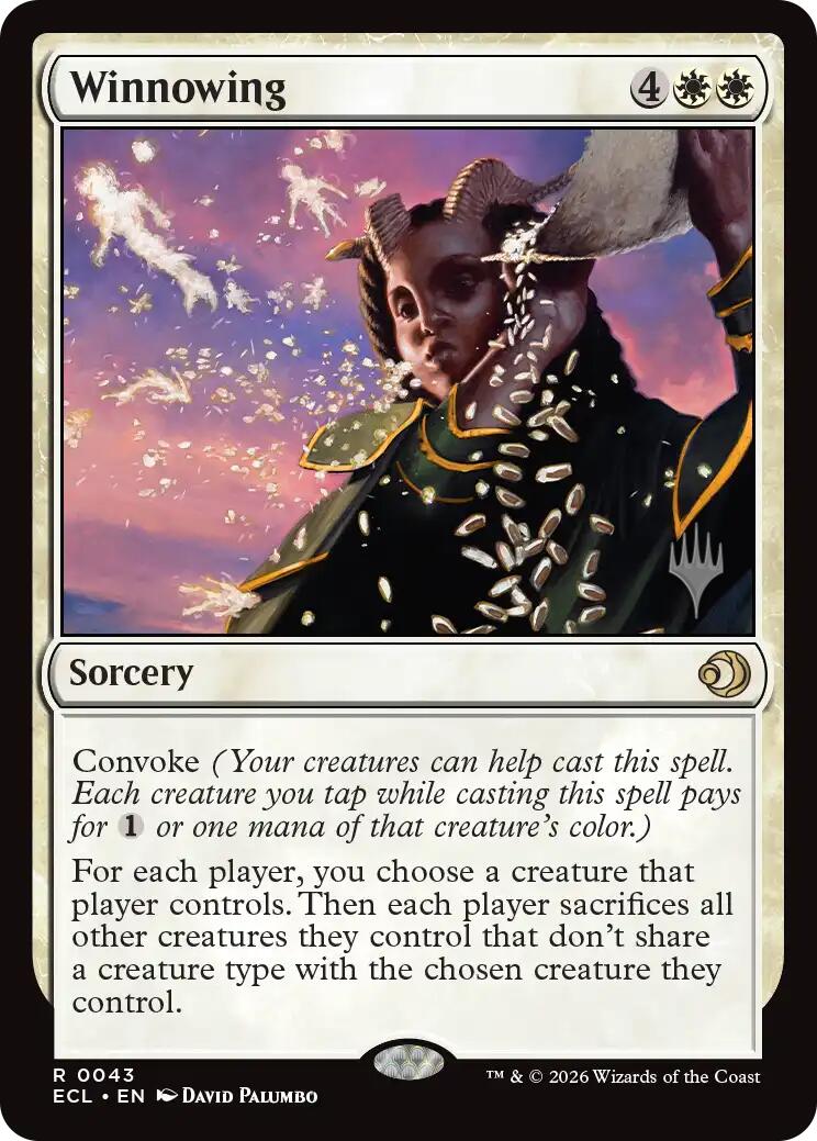 Winnowing [Lorwyn Eclipsed Promos]