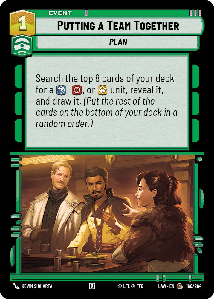 Putting a Team Together (166/264) (166/264) [A Lawless Time]