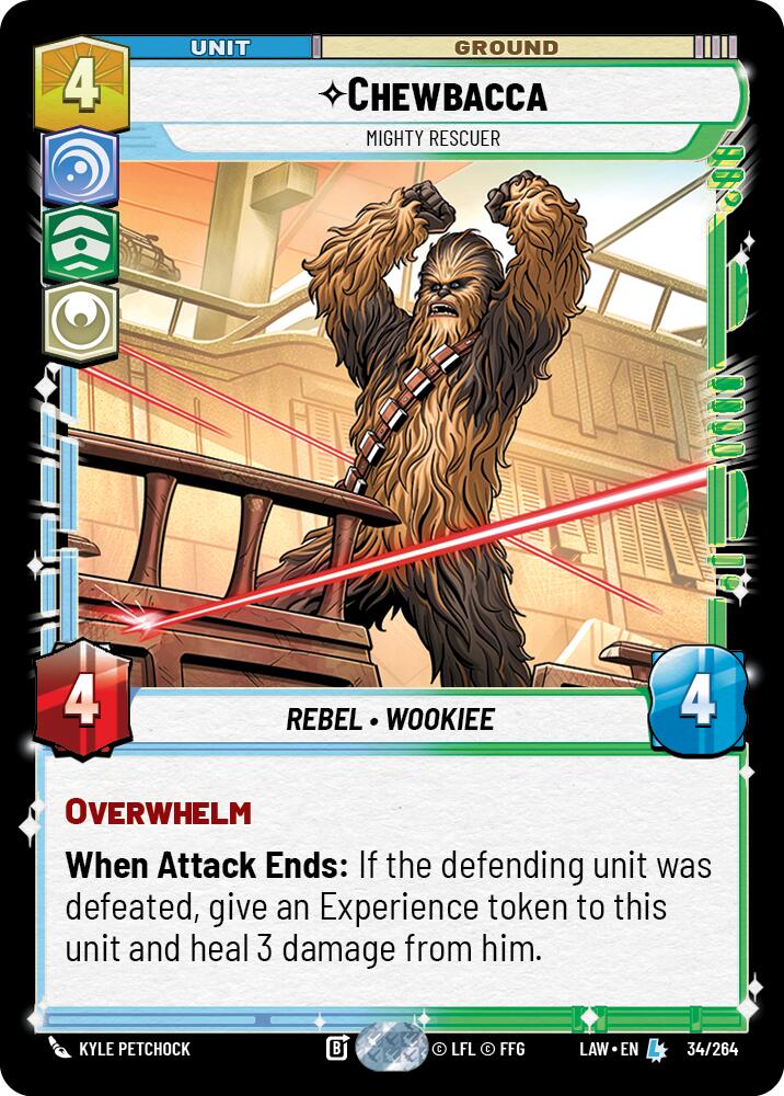 Chewbacca - Mighty Rescuer (34/264) (34/264) [A Lawless Time]