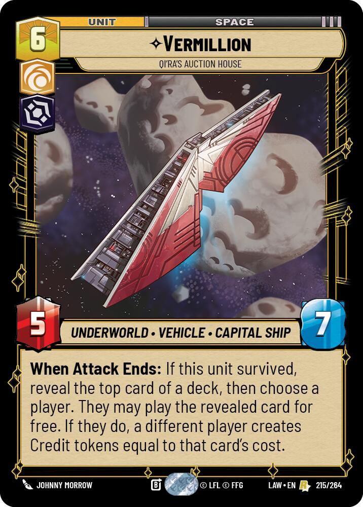 Vermillion - Qi'Ra's Auction House (215/264) (215/264) [A Lawless Time]