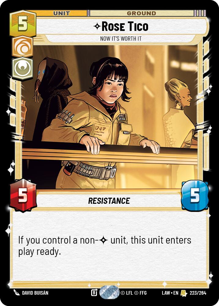 Rose Tico - Now It's Worth It (223/264) (223/264) [A Lawless Time]
