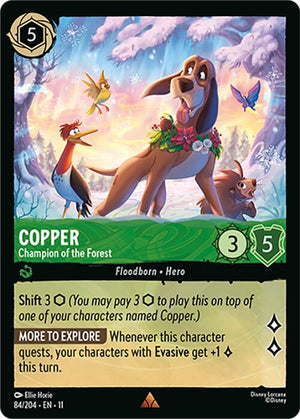Copper - Champion of the Forest (84/204) [Winterspell]