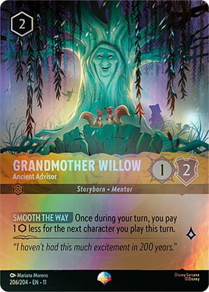 Grandmother Willow - Ancient Advisor (Epic) (206/204) [Winterspell]