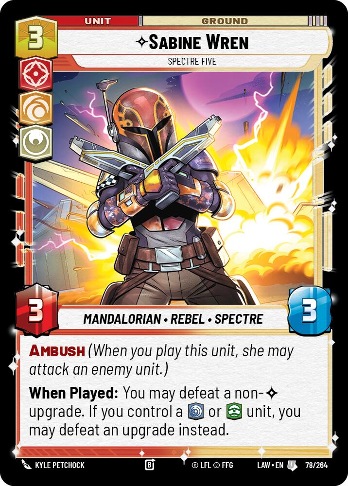 Sabine Wren - Spectre Five (78/264) (78/264) [A Lawless Time]