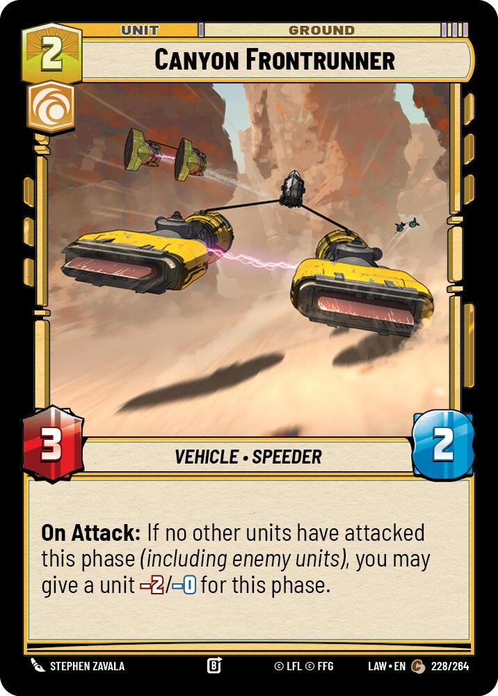 Canyon Frontrunner (228/264) (228/264) [A Lawless Time]