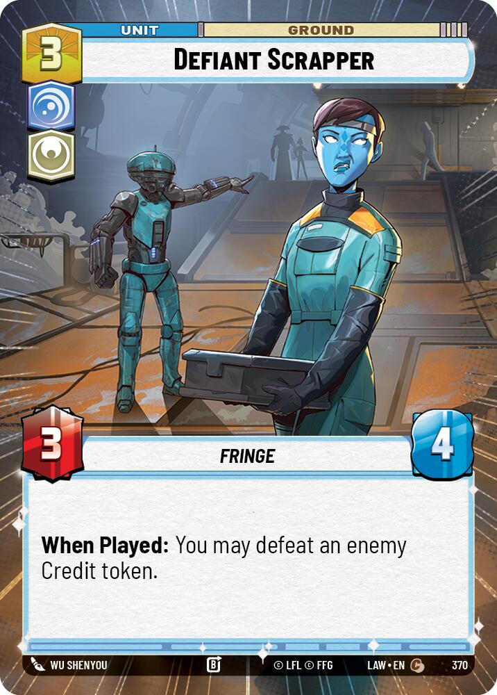 Defiant Scrapper (370) (Hyperspace) (370) [A Lawless Time]