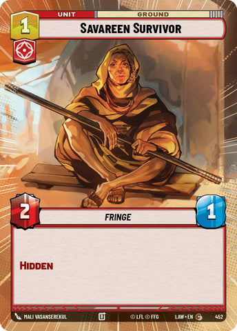 Savareen Survivor (452) (Hyperspace) (452) [A Lawless Time]