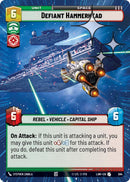 Defiant Hammerhead (564) (Hyperspace Foil) (564) [A Lawless Time]