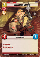 Sullustan Sapper (583) (Hyperspace Foil) (583) [A Lawless Time]