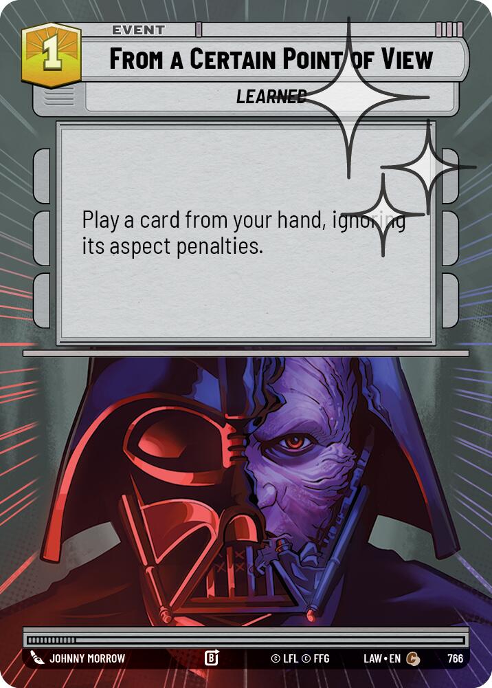 From a Certain Point of View (766) (Hyperspace Foil) (766) [A Lawless Time]