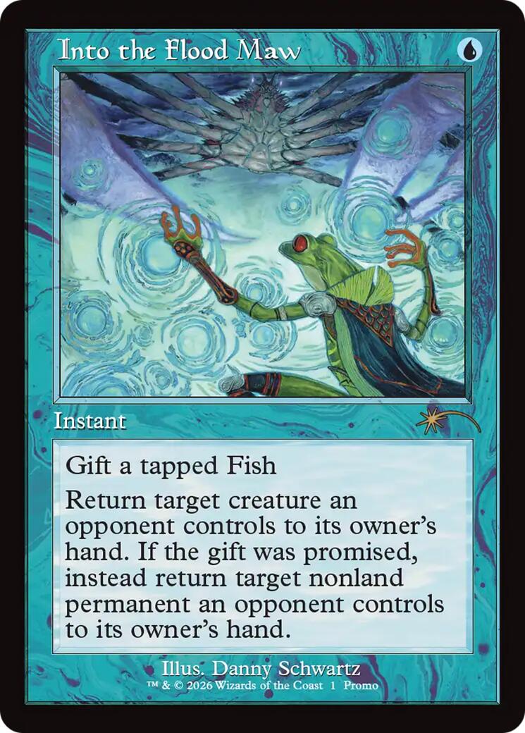Into the Flood Maw (Retro Frame) [Wizards Play Network 2026]