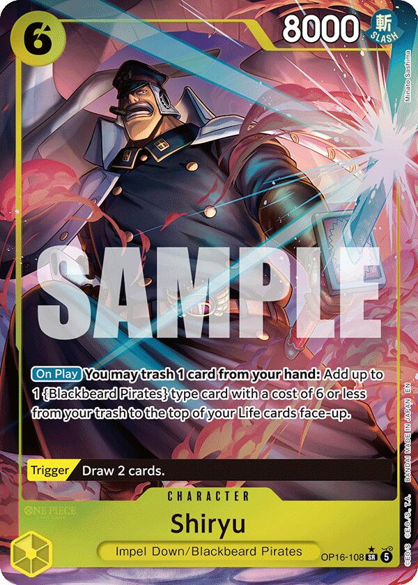 Shiryu (Full Art) [The Time of Battle]