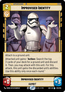 Improvised Identity (230/264) (230/264) [Ashes of the Empire]