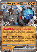 Rampardos ex (045/084) [Mega Evolution: Pitch Black]