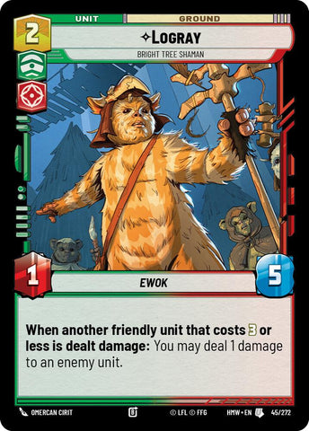 Logray - Bright Tree Shaman (45/272) (45/272) [Homeworlds]