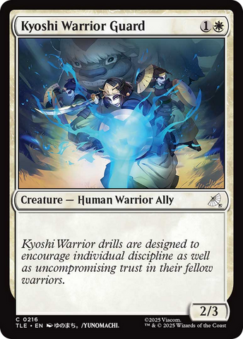 Kyoshi Warrior Guard [Avatar: The Last Airbender: Eternal-Legal]