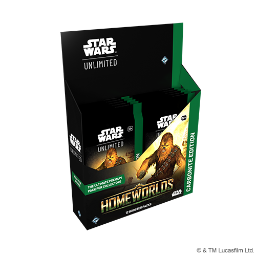 Star Wars: Unlimited Homeworlds Carbonite Edition Booster Packs