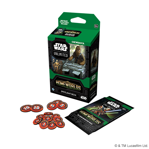 Star Wars: Unlimited Homeworlds Spotlight Deck: Chewbacca