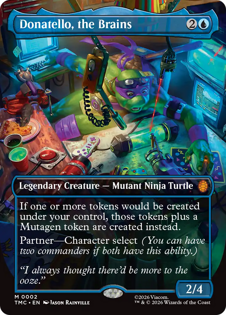 Donatello, the Brains (Borderless) [Teenage Mutant Ninja Turtles Commander]