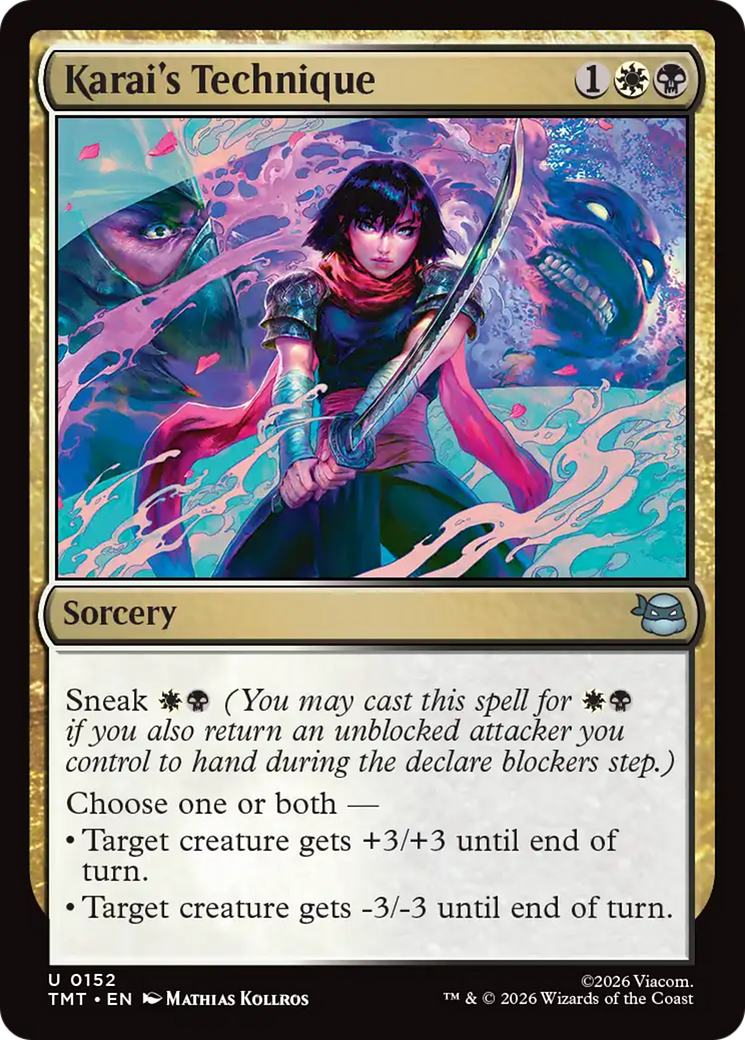 Karai's Technique [Teenage Mutant Ninja Turtles]