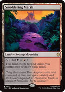 Smoldering Marsh (Surge Foil) [Teenage Mutant Ninja Turtles Commander]