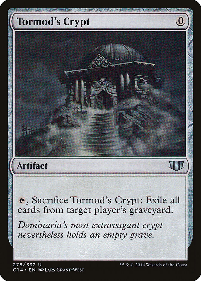Tormod's Crypt [Commander 2014]