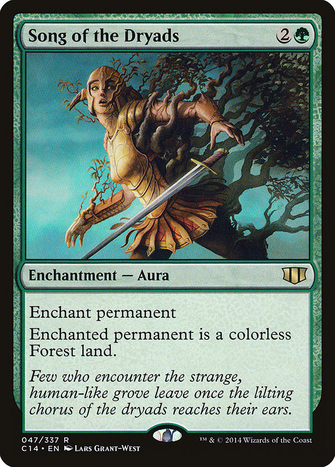 Song of the Dryads [Commander 2014]