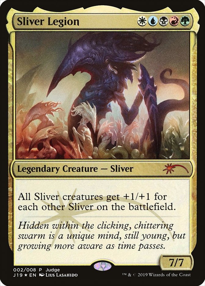 judge cards mtg Sliver Legion [Judge Gift Cards 2019]
