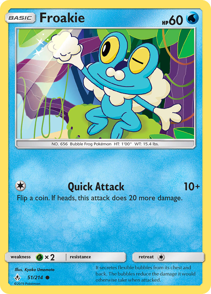 Froakie (51/214) [Sun & Moon: Unbroken Bonds]